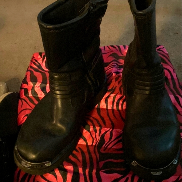 Excellent Condition ⭐️Harley Davidson biker shoes, 8 in Mens. - Picture 1 of 10